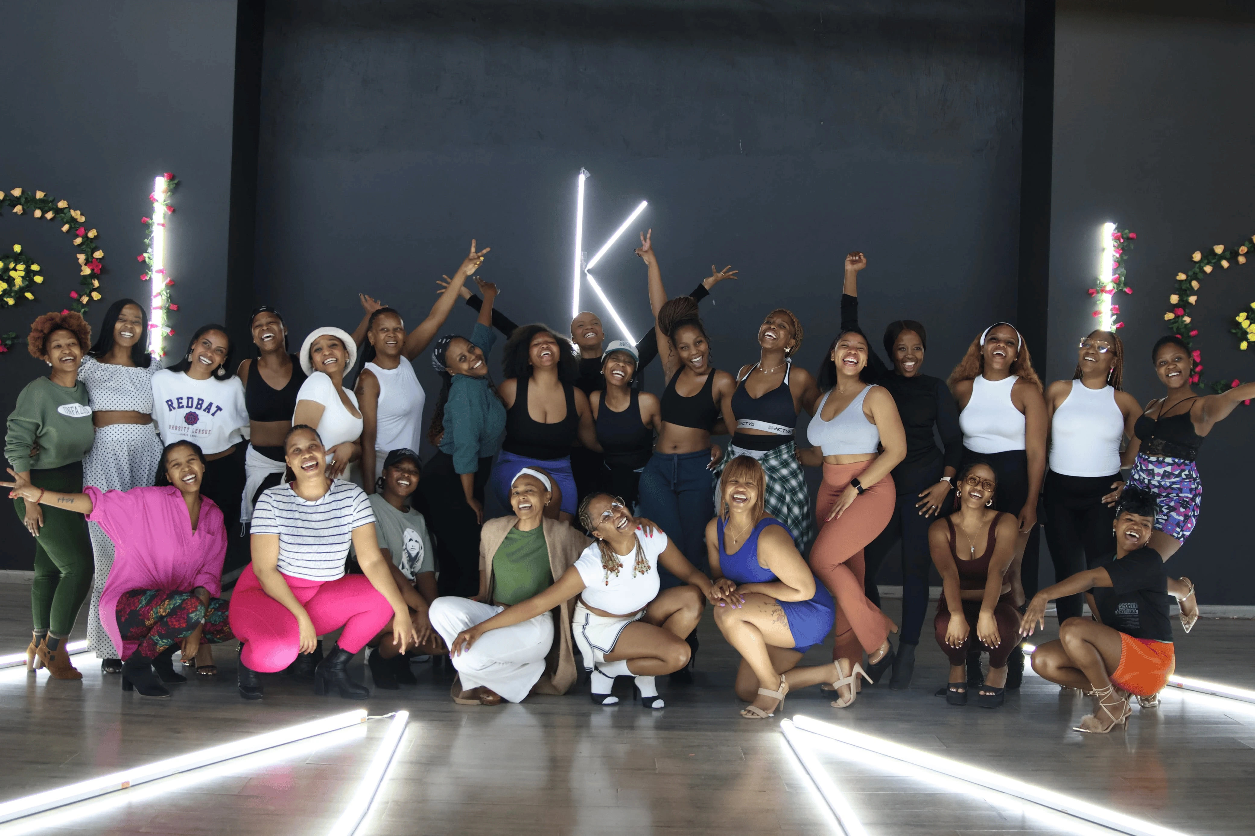 Dance studio class